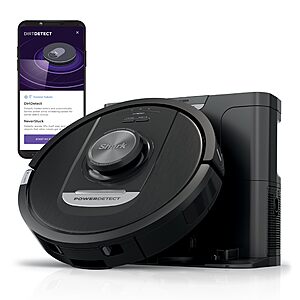 Shark PowerDetect Self-Empty Robot Vacuum with NeverStuck Technology  AV2820S $329.99