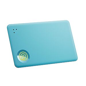 Life360 Tile Slim - Wallet Finder, Bluetooth Tracker and Item Locator  1-Pack (Aqua Lemon) $19.99