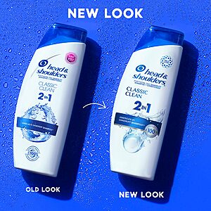 Head & Shoulders Anti-Dandruff Shampoo and Conditioner, Classic Clean 2-in-1, 1% Pyrithione Zinc, Flake Control, Deep Clean, Scalp Care, Fresh Scent, 8.45 fl oz $3.97