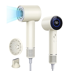Sugift 9-Piece 7-In-1 Multi-Styling, Hair Dryer & Drying System - White $69.99