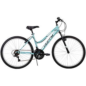 Huffy 26" Rock Creek Mountain Bike, Fits Riders 60"+, Teal, Adult, Women's $112