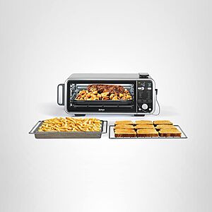 Ninja, Toaster Oven, Air Fryer, Thermometer, Toaster Oven Air Fryer Combo, Stainless Steel