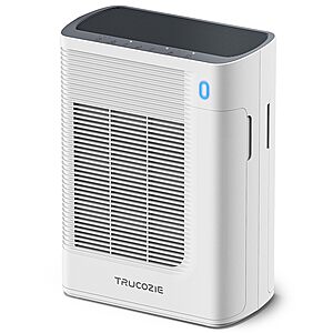T356 New White Air Purifier for Home Large Room Bedroom Up to 1937 Ft² in 1 Hr With Double
