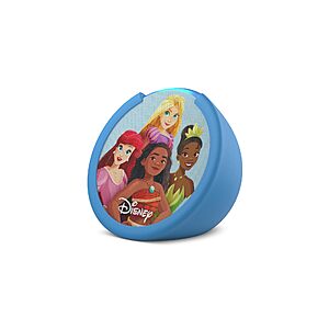 Amazon Echo Pop Kids (newest model), Enjoy age-appropriate audiobooks, interactive games and Alexa+ experiences to create and learn, Disney Princess design $23.99