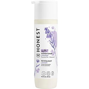[S&S] The Honest Company Silicone-Free Conditioner, Gentle Tear-Free Hypoallergenic Baby Hair Care with Naturally Derived Ingredients Lavender Calm 10 fl oz $6.02