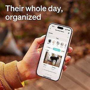 PETLIBRO AI Dog Camera Pet Camera Indoor with Phone App [Multi-Pet Recognition, Daily Activity Analysis & Smart Summaries] $39.99