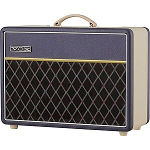 VOX AC10 Custom 10W 1x10 Tube Guitar Combo Amp (Blue/Cream) $600 + Free S/H