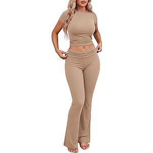 Ekouaer Women's Pajama Set