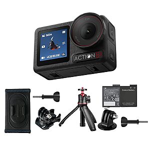 DJI Osmo Action 5 Pro Hiking Combo, Waterproof Action Camera with 1/1.3" Sensor, 4K/120fps Video, Subject Trac