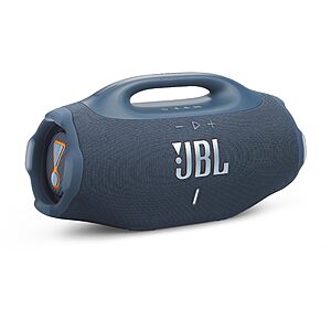 JBL Boombox 4 - Most Powerful Portable Waterproof Speaker with Massive Pro Sound, Up to 34 Hours of Playtime, 