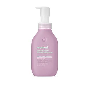 [S&S] Method Dream Foam, Foaming Body Wash, White Flower + Tuberose, 13.5 oz $5.05