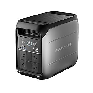 ALLPOWERS P1800 Portable Power Station, 1024Wh LiFePO4 Battery Backup w/ 4 1800W (3600W Peak) AC Outlets, 140W USB-C Outpu Solar Generator $359.40