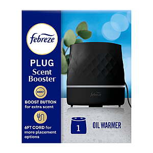 Febreze PLUG Scent Booster Continuous Scent Device Oil Diffuser + $ 5 WMCB $9.94