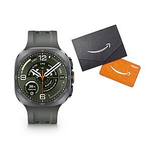 Samsung Galaxy Watch Ultra2 + GC, Titanium Silver, 47mm LTE Smartwatch