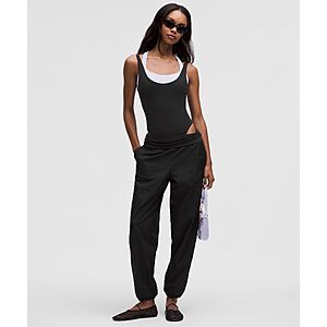 Lululemon Wundermost Ultra-Soft Nulu Mesh Scoop-Back Sleeveless Thong Bodysuit $24