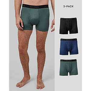 3-Pk 32 Degrees Men's Cool Trunk Boxer Briefs (Various Colors) $9 + Free S&H on