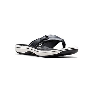 Clarks Cloudsteppers Breeze Reyna Women's Flip Flop Sandals $23.99