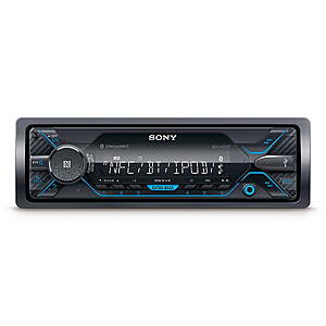 Sony DSX-A415BT Single DIN Bluetooth In-Dash Digital Media Car Stereo Receiver with Front 3.5 & USB Auxiliary Inputs NEW $95.86