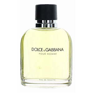Dolce & Gabbana Pour Homme Eau de Toilette Spray, Cologne for Men, 4.2 Oz $50.18
