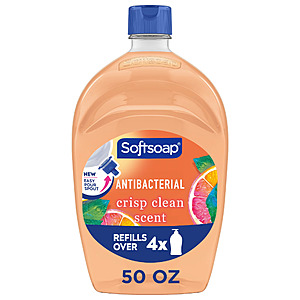 Softsoap Hand Soap 50 oz Refill Bottle + $2 WMCB $5.97