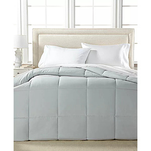 Royal Luxe Color Hypoallergenic Down Alternative Light Warmth Microfiber Comforter,Macy's Exclusive $23.09