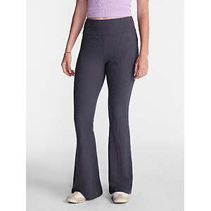No Boundaries Ribbed Flare Pants, 32" Inseam, Women's XS-XXL $4.5
