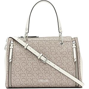 Calvin Klein Women's Bubble Lamb Organization Satchel Handbag $74.75
