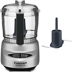 Cuisinart Mini Food Processor, Reversible Blade, 3-Cup Capacity $24.49 @Amazon