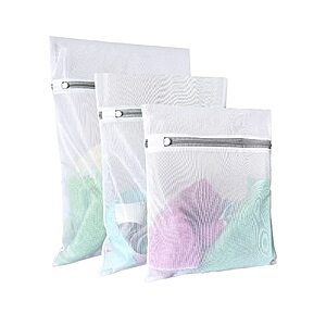 Lingerie Bags for Washing Delicates,Small Fine Mesh Laundry Bags,3Pcs(1 Large,1 Medium,1 Small) $5.99