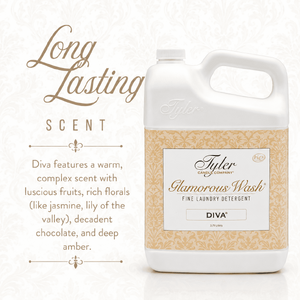 Tyler Candle Diva Glamorous Wash Liquid Laundry Detergent, 48 Loads, 128 fl oz $68.98