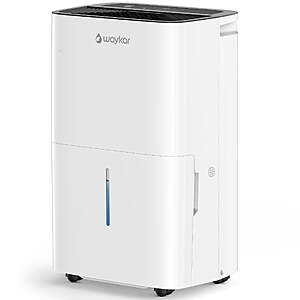 Waykar 120 Pint Energy Star Dehumidifier for Home & Basements, Up to 6000 Sq. Ft, DOE 37 Pint $179.99