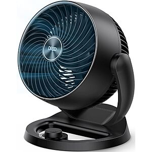 DREO Fan for Bedroom, 12 Inches, 70ft Powerful Airflow, 25db Quiet Table Air Circulator Fans for Whole Room $39.83