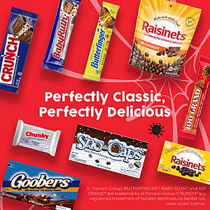 Walmart Cash Back on Select Halloween Candy Assortments