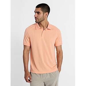 Athletic Works Men's Active DriWorks Mesh Polo Shirt, Size XS-4XLT $4.52