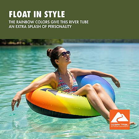 Ozark Trail Rainbow River Tube 39" $4.97