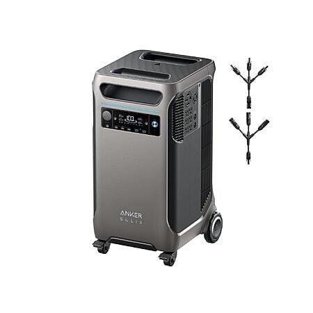 Anker SOLIX F3800 Portable Power Station, 3840Wh, LiFePO4 Batteries $1898