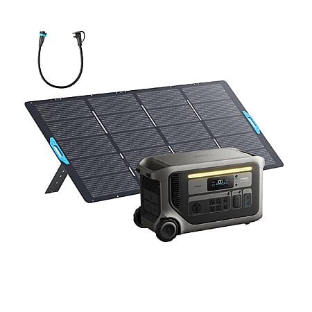 Anker SOLIX F3000 Portable Power Station with 400W Solar Panel $1499