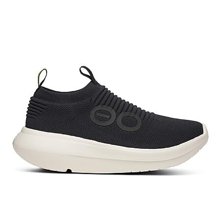 OOFOS OOmy Zen Recovery Shoe, Chalk Black -  Various Men’s Size $79.96
