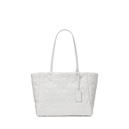 kate spade new york Tilly Quilted Tote, White Dove $81.7 at Amazon