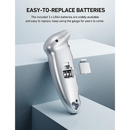 AstroAI Digital Tire Pressure Gauge  Silver $1.99