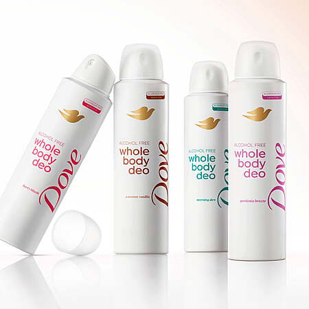 Dove Whole Body Deo Alcohol Free Deodorant Spray for Women Coconut Vanilla, 4 oz ($5.36 WCB) $1.26