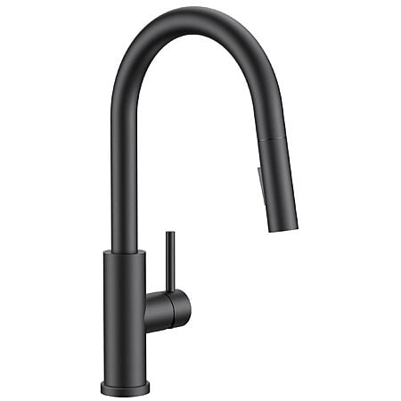 FORIOUS Black Kitchen Faucet with Pull Down Sprayer, Classic Single Handle $19.49