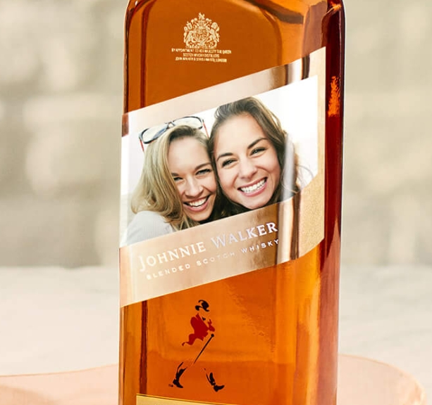 FREE Johnnie Walker Personalized Bottle Labels (Ages 21 & Older Only)