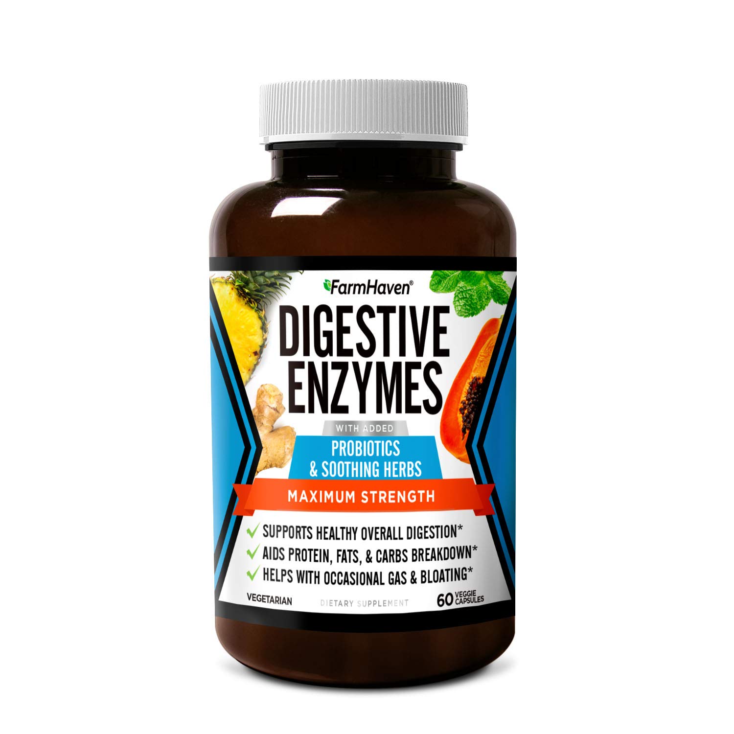 80% off Digestive Enzymes with 18 Probiotics & Herbs - $5.19 at Healthy Choices Store via Amazon