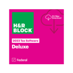 H&R Block 2023 Deluxe Tax Software (PC/Mac Digital Download, Various) from $15 &amp; More