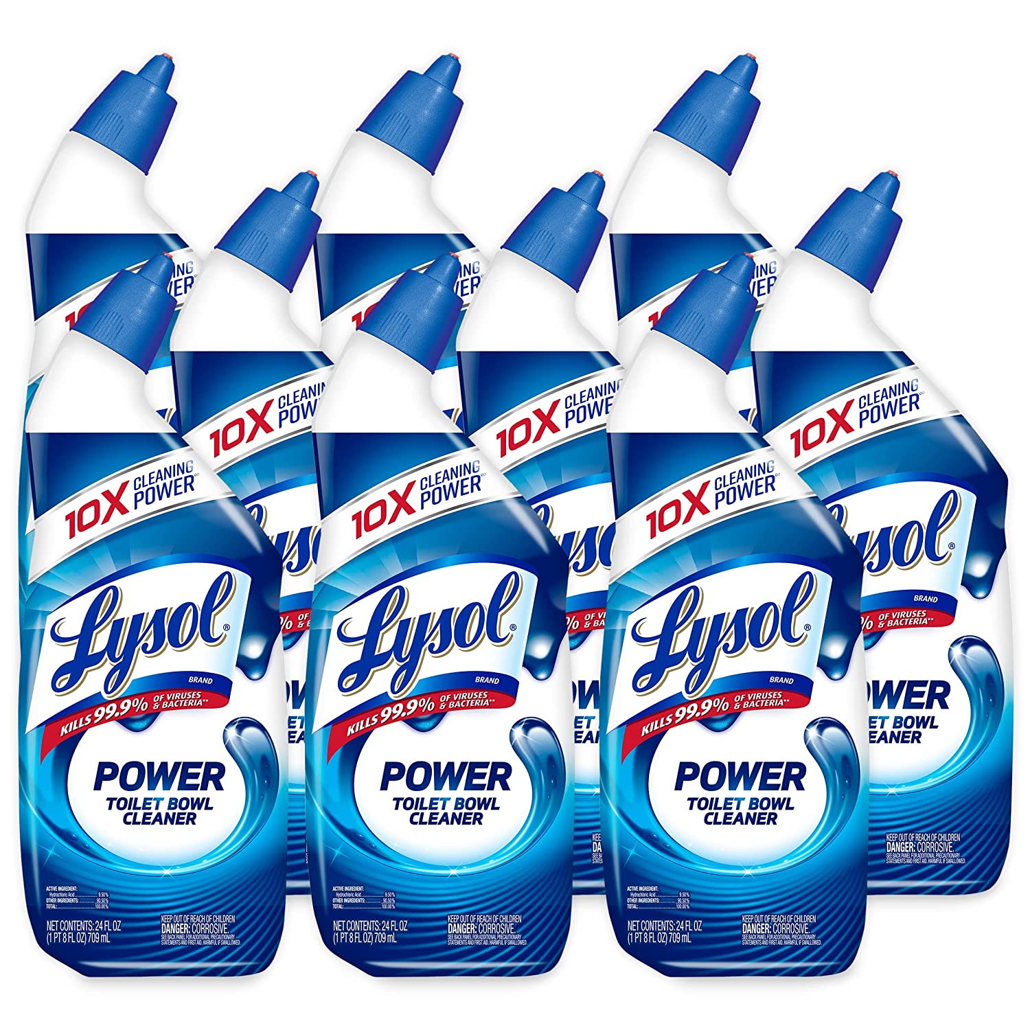 9-Count 24-Oz Lysol Power Toilet Bowl Cleaner Gel