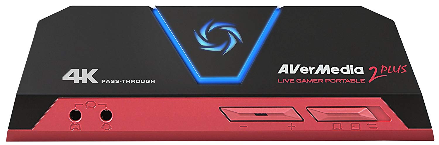 Avermedia AVerMedia Live Gamer Portable 2 Plus, 4K Pass-Through, 4K Full HD 1080p60 USB Game Capture device $125 at Amazon