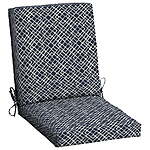Mainstays 43" x 20" Outdoor Chair Cushion (Navy Blue or Yellow) $10