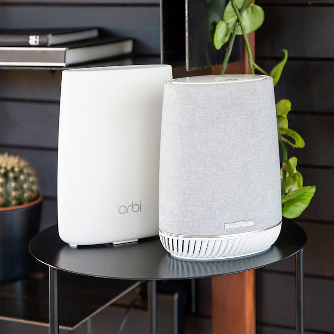 Netgear Orbi Voice Whole Home Mesh WiFi System, Built in Smart Speaker @ Costco for  $199.99