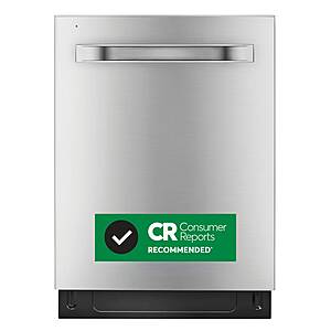 Midea 24-in Top Control Built-in Dishwasher ( Stainless Steel ) With Third Rack, 47-Decibel | MDT24P3CST $449